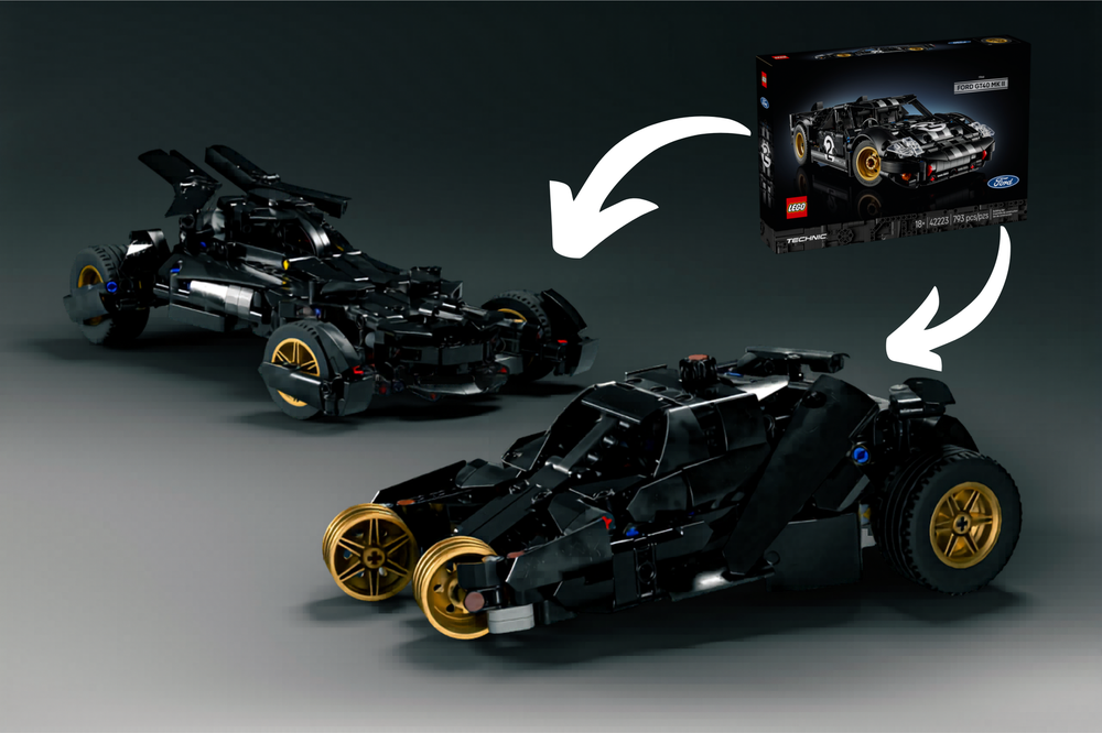 Lego Batmobile Bundle (42223 Alternate Builds)