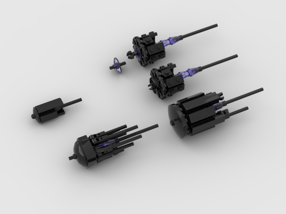 Lego Micro Stargate Replicator Ship