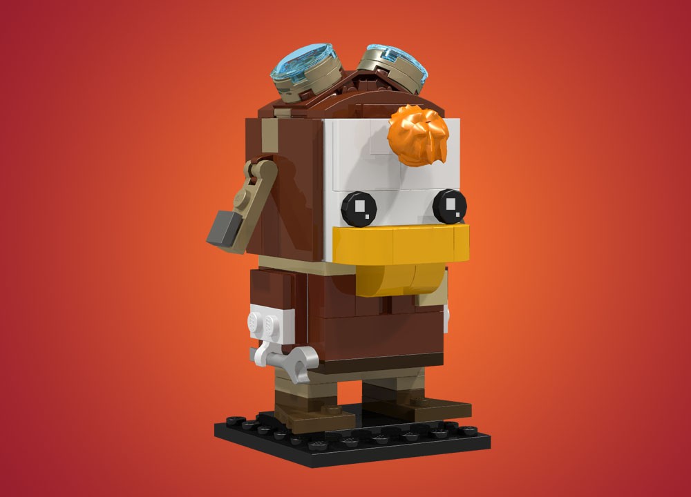 Lego Launchpad McQuack Brickhead