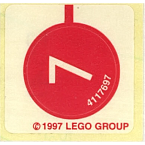 Lego Sticker Sheet for Set 2541-1 / [No Color/Any Color]
