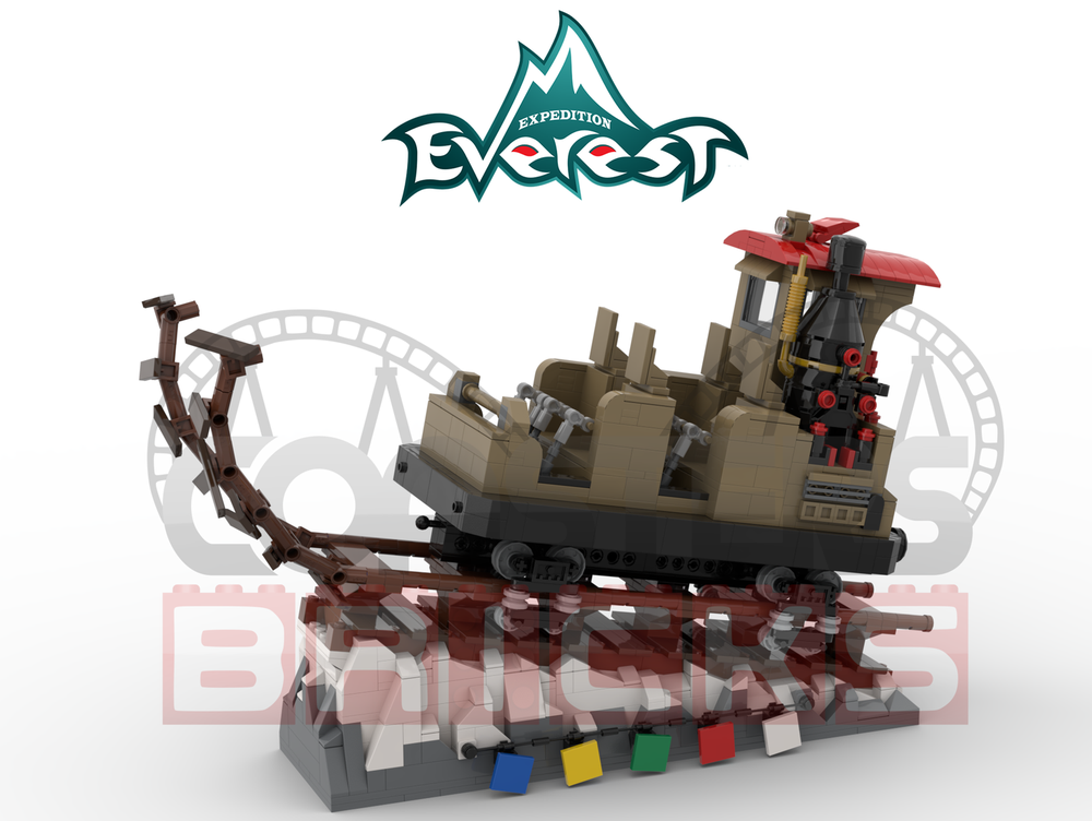 Lego ROLLERCOASTER - EXPEDITION EVEREST / Animal Kingdom