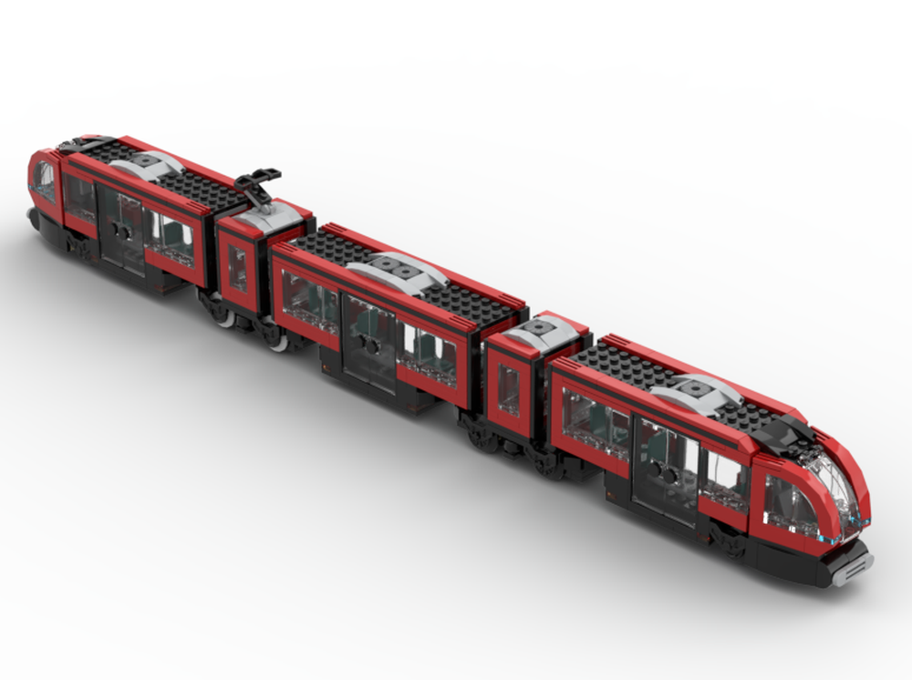 Lego (9V) Downtown streetcar