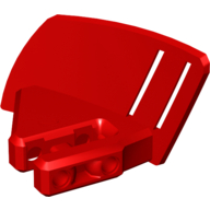 Lego Technic Panel RC Car Mudguard Small, Left / Red