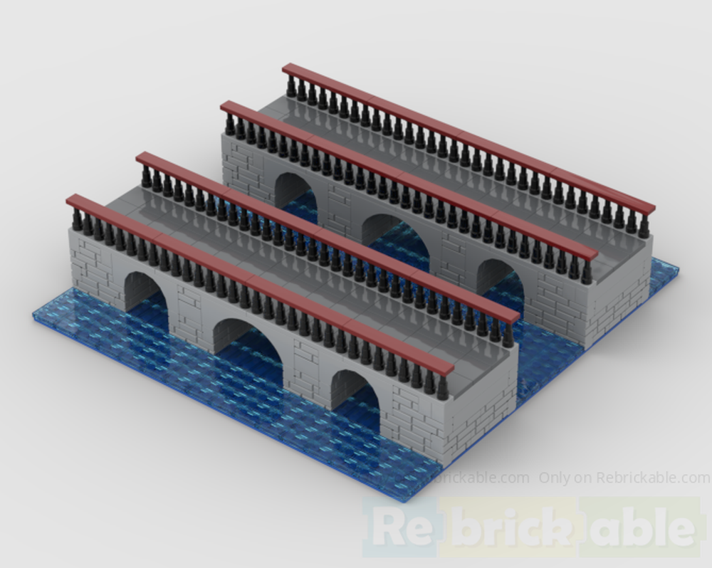 Lego Double Bridge