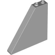 Lego Brick Sloped 55° 1 x 6 x 5 / Light Bluish Gray