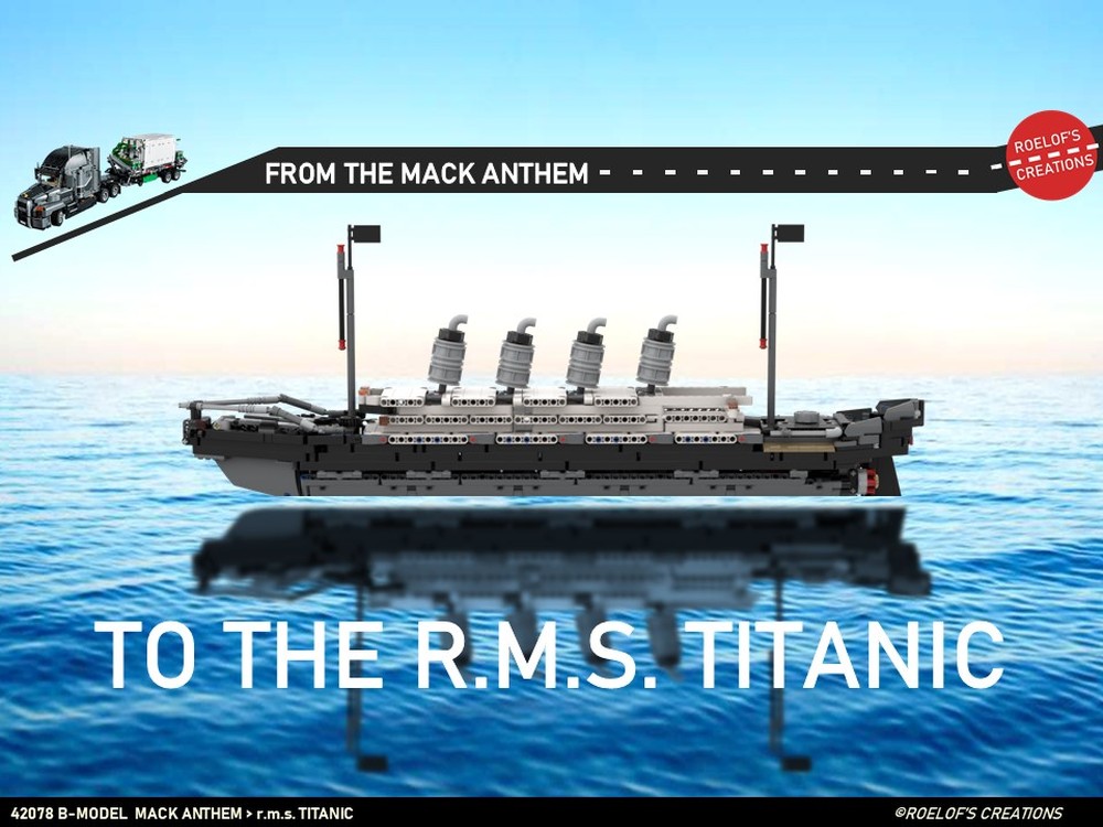 Lego 42078 B-MODEL – rms TITANIC