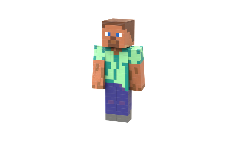 Lego steve minecraft (stud.io)