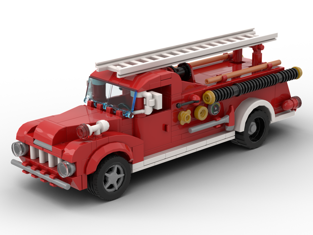 Lego 1950s Fire Truck
