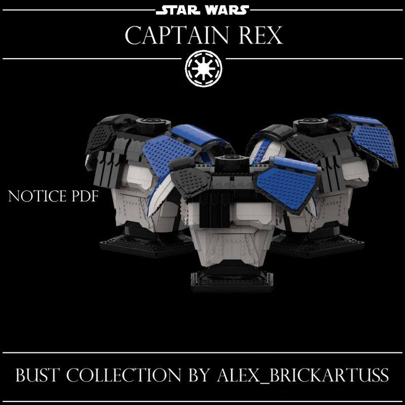 Lego Bust Captain Rex