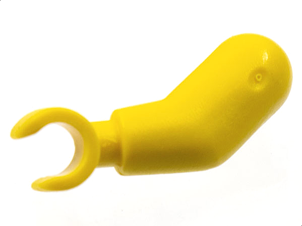 Lego Arm/Hand, Left - one piece from NBA / Yellow