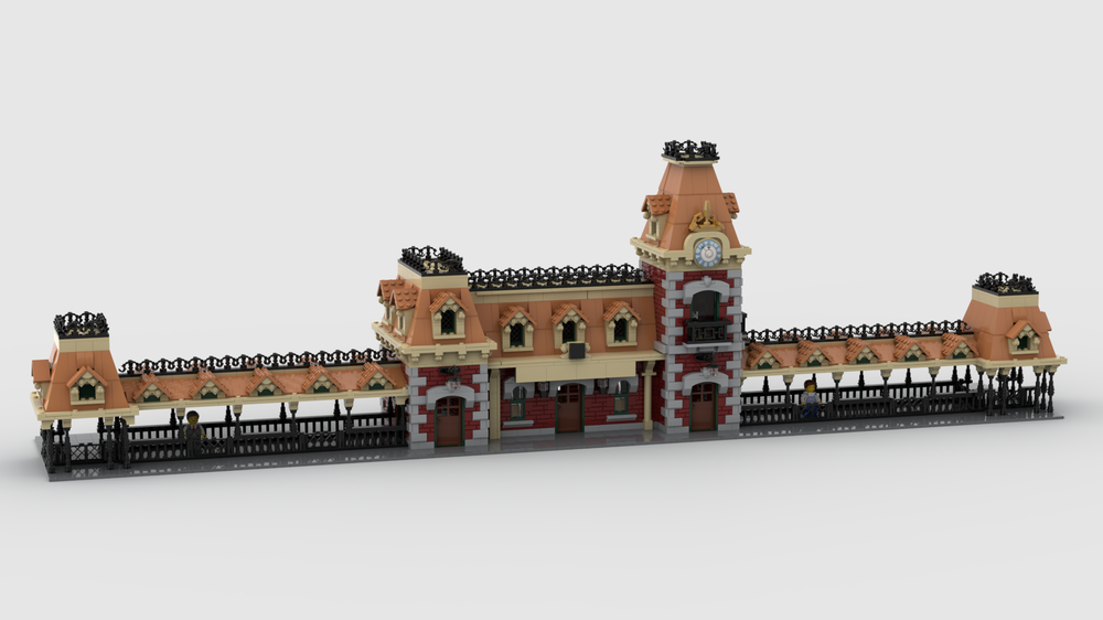Lego Expanded Disneyland Train Station