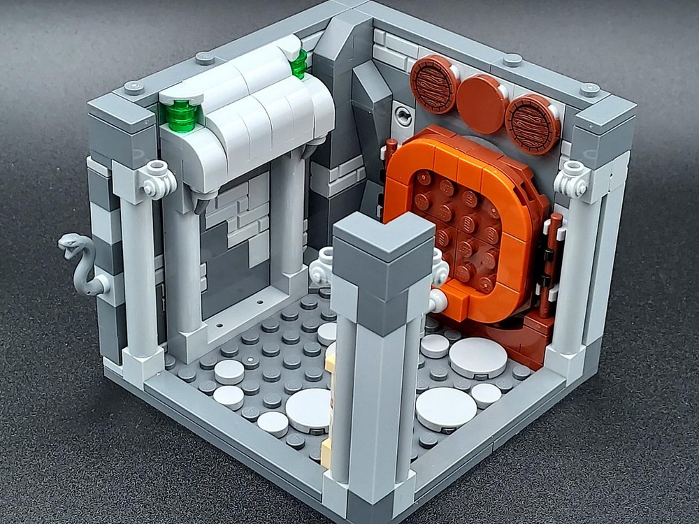 Lego Slytherin & Hufflepuff Entrances