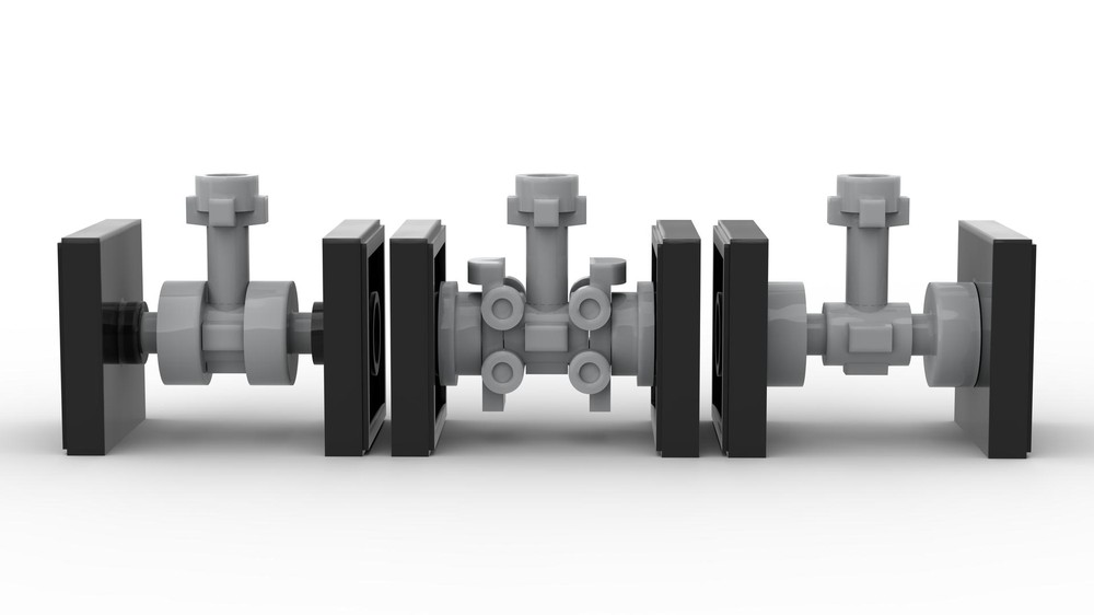 Lego Nano Tie fighters