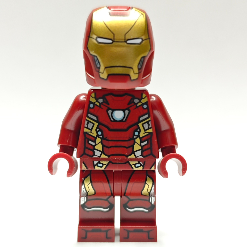 Lego Iron Man Mark 46 Armor, HUD on Face