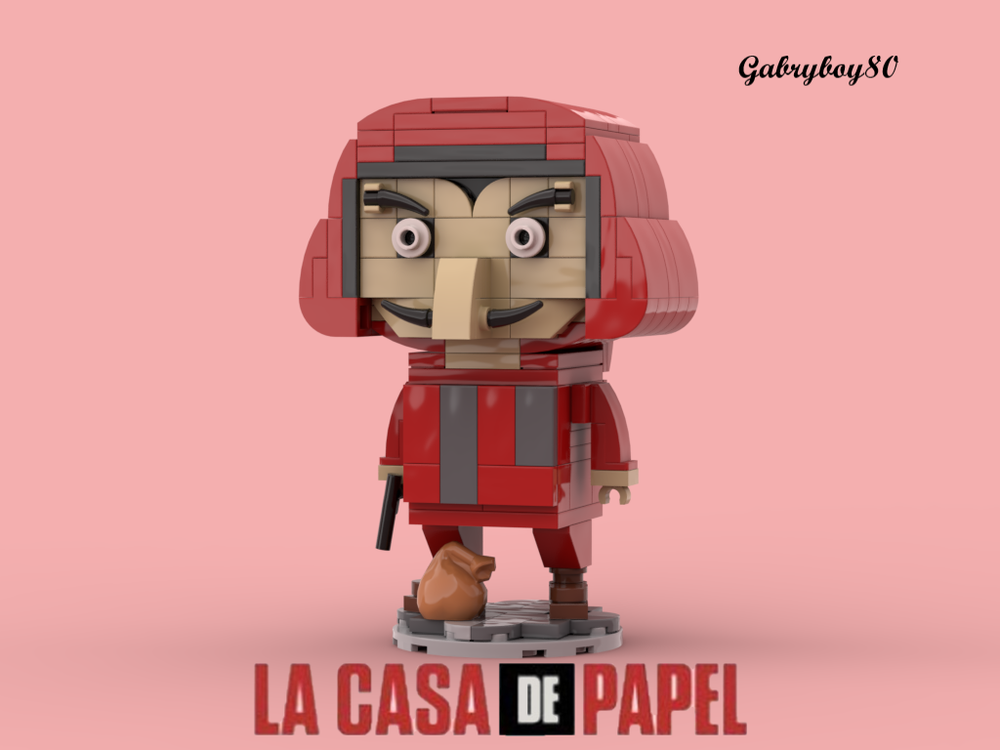 Lego BrickPop La casa de papel -Salvador Dalì-