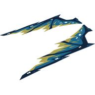 Lego Wings for Set 71796-1 [Complete Sheet] / Trans-Clear