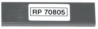 Lego Tile 1 x 4 with 'RP 70805' Pattern (Sticker) - Set 70805
