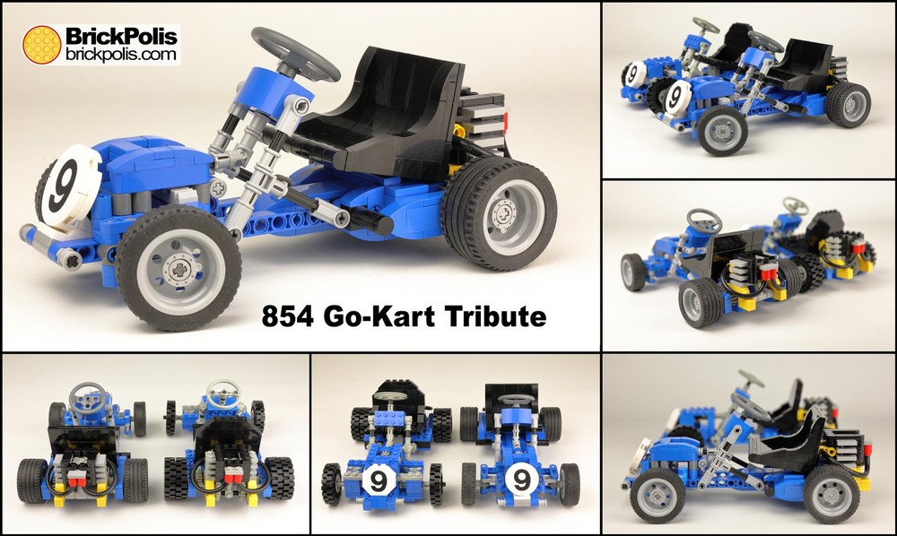 Lego 854 Go-Kart Tribute