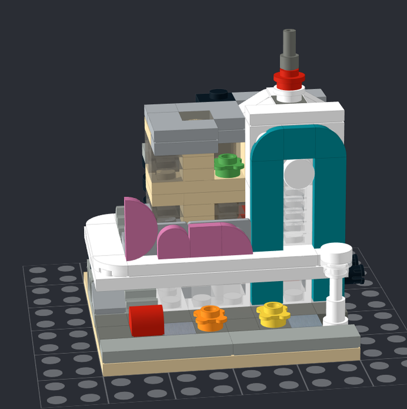 Lego mini modular : diner 10260
