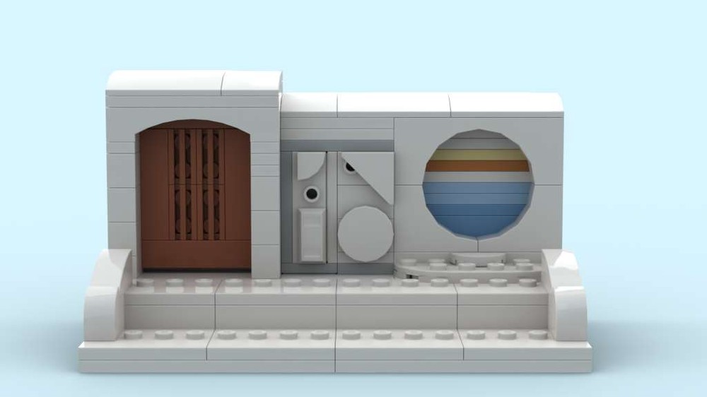 Lego Cloud City - 8 Minifigure Display