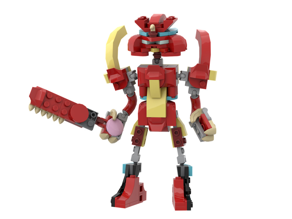 Lego Chipmunk Samurai Mec