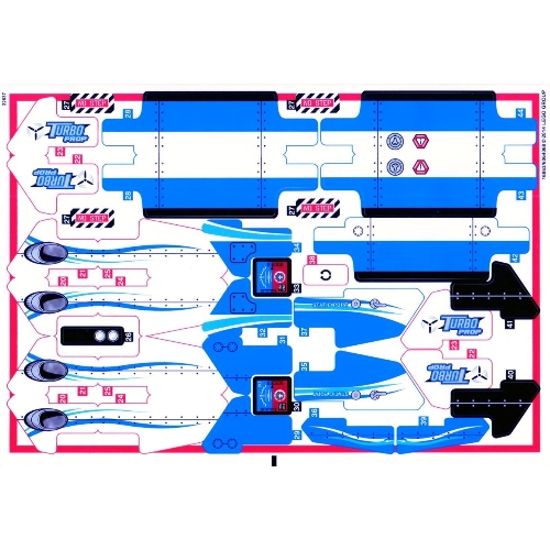Lego Sticker Sheet 2 for Set 42025-1 / [No Color/Any Color]
