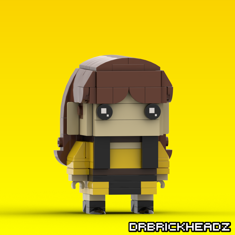 Lego Silk Spectre (Watchmen) Custom Brickheadz