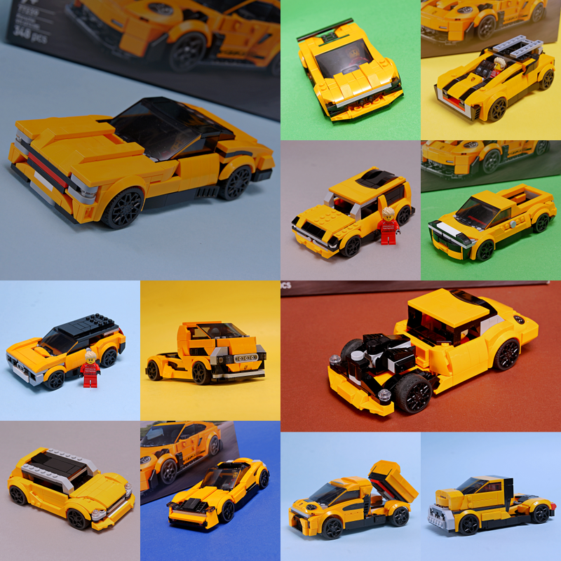 Lego 77239 Alternate Models