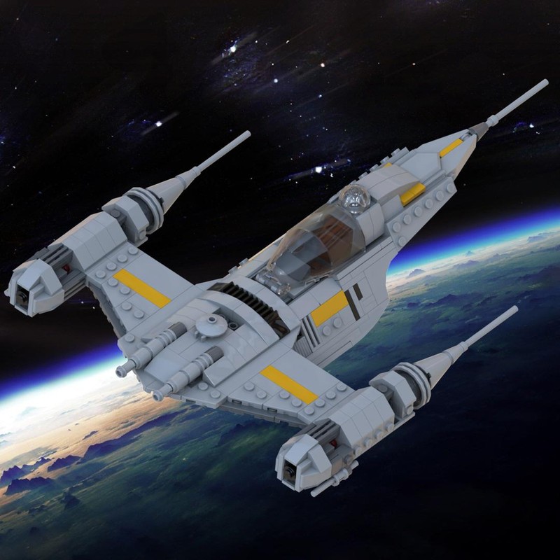 Lego Din Djarin's N-1 - the Mandalorian