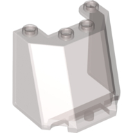 Lego Windscreen 3 x 4 x 3 / Trans-Brown
