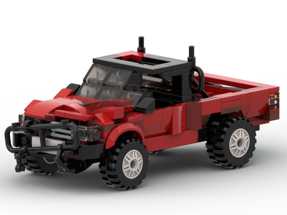 Lego Top Gear Unkillable Toyota Hilux - 8 stud Wide