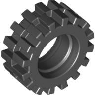 Lego Tyre 15 x 6 Offset Tread Small / Black