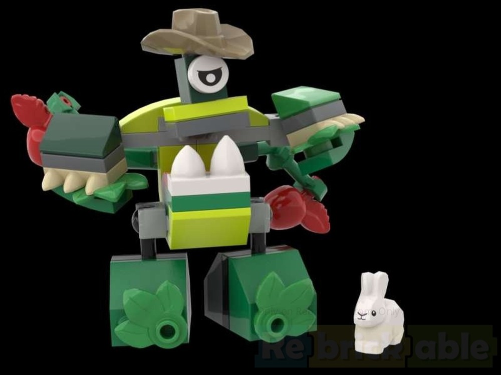 Lego Farmer Mixel Applo