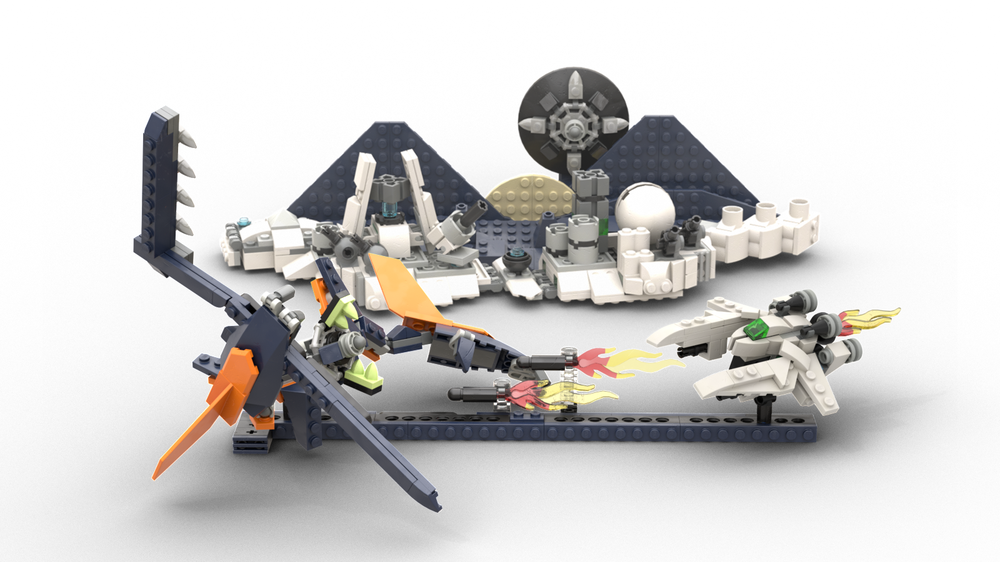 Lego Day of the Black Sun (31115, 31126x2)