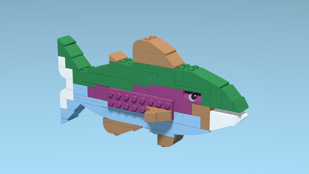 Lego 11041 Rainbow Trout
