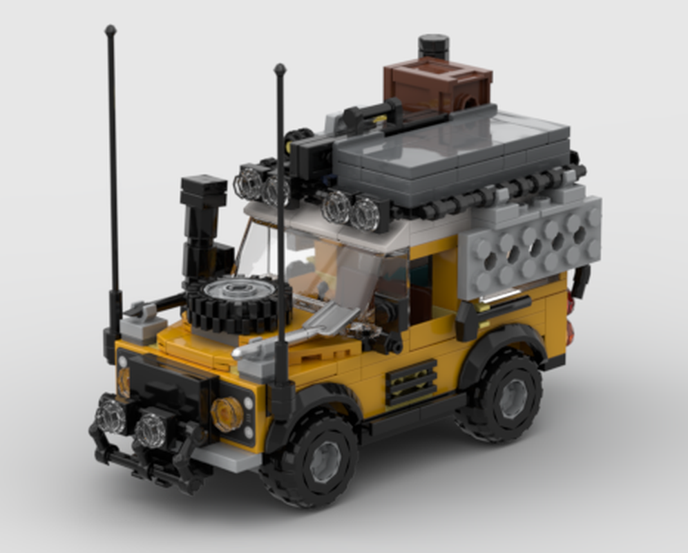 Lego Land Rover Classic Defender 90 Modification Version 2