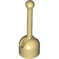 Lego Lever Small Base with Tan Lever / Tan