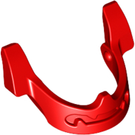 Lego Headwear Accessory Visor / Chin Guard / Red