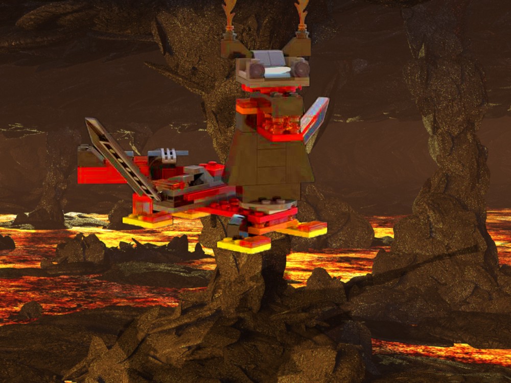 Lego Lava Dragon