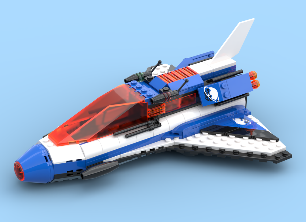 Lego Ice Planet Shuttle - compatible to 10391