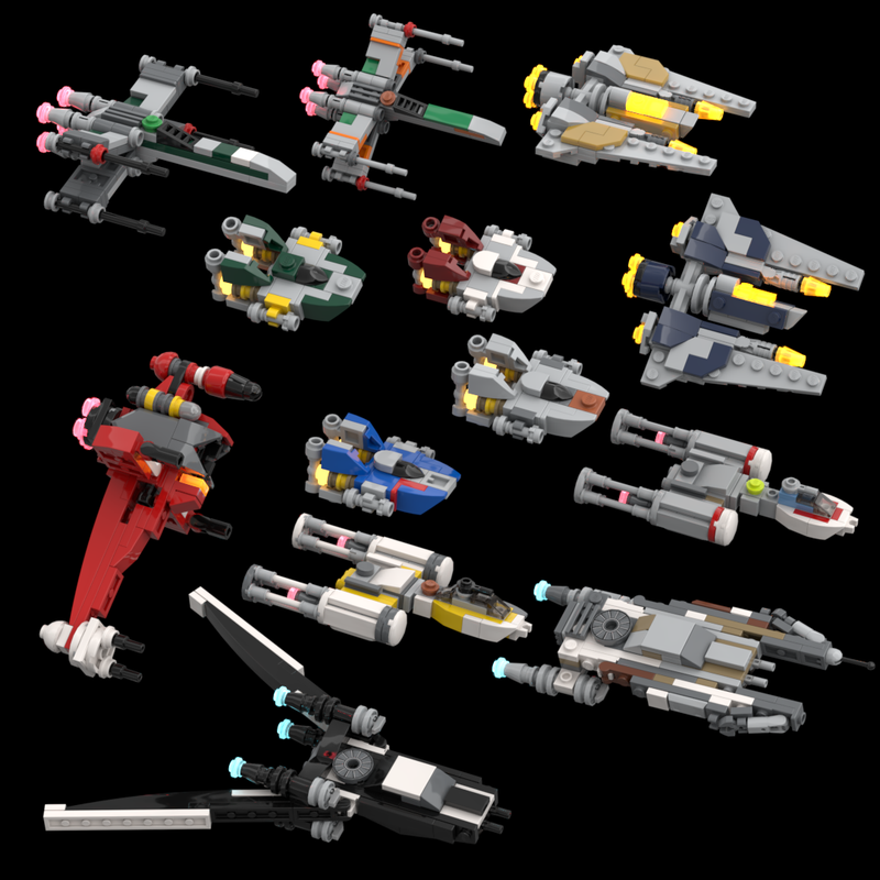 Lego Rebels Mega Pack - Alliance - 1:144