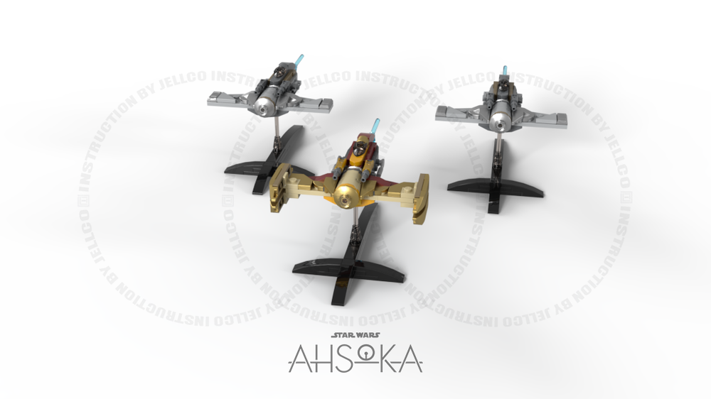 Lego Micro Shin Hati's Starfighter & Squadron