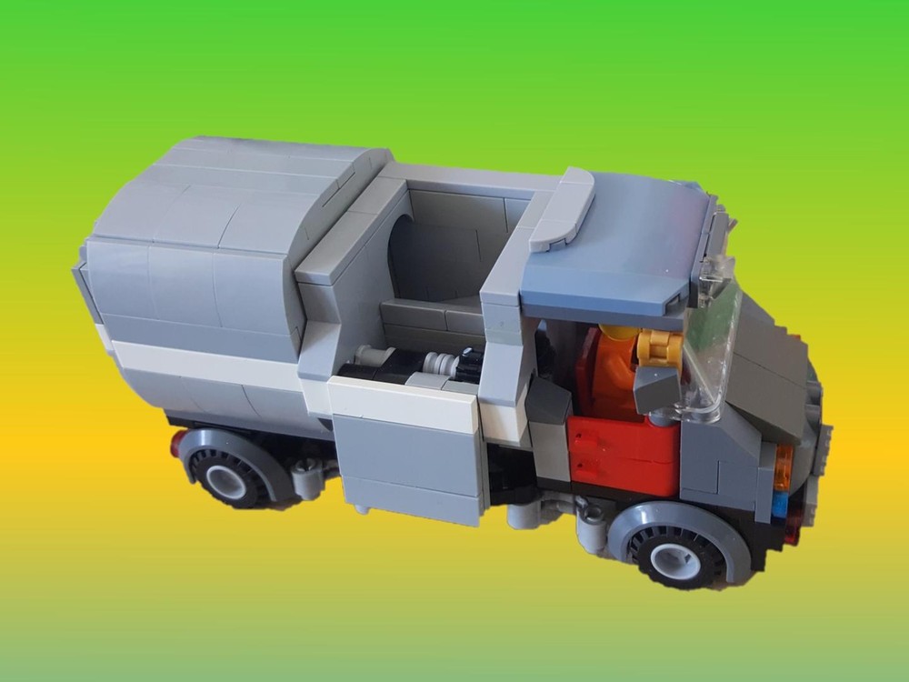 Lego City Garbage Trash Truck - Side Loader