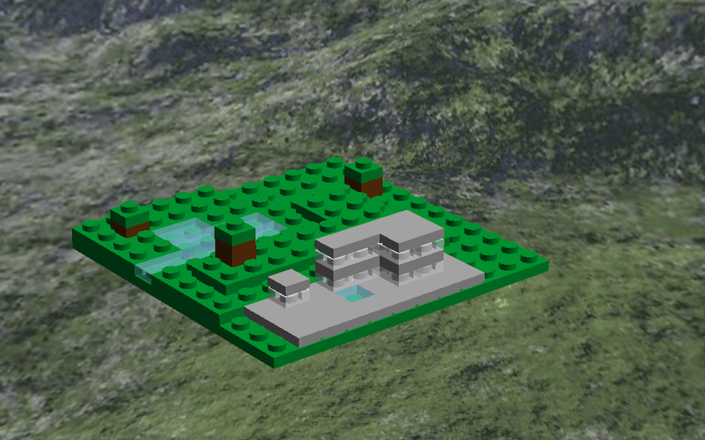 Lego Luxury mansion - MicroTown collection