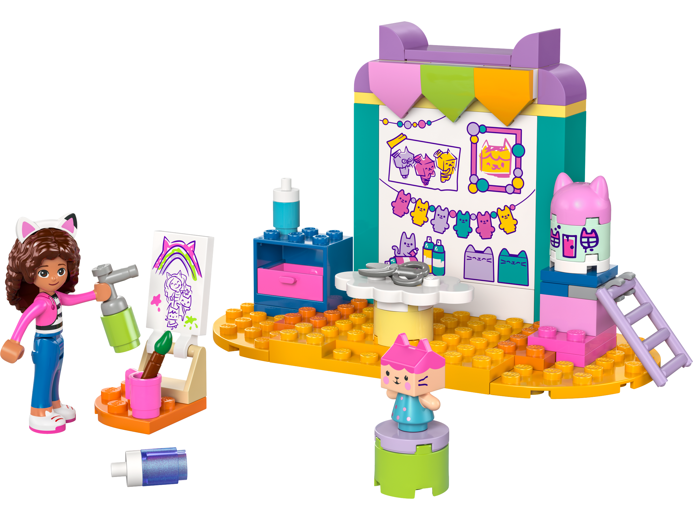 Lego Crafting with Baby Box