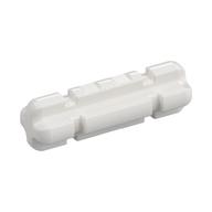 Lego Technic Axle 2 Notched / White
