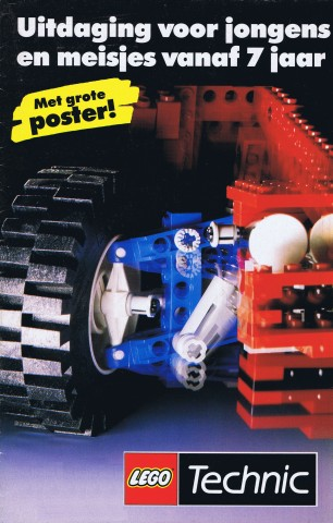 Lego 1988 Medium Technic Dutch Foldout (921154-NL)
