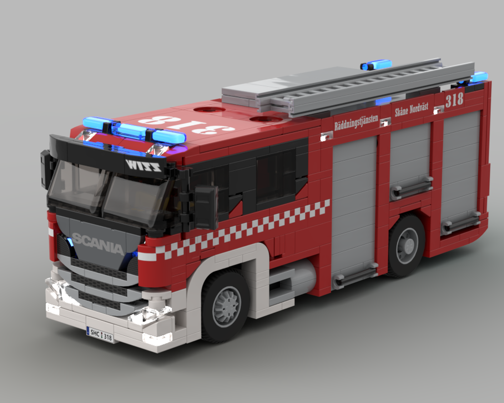 Lego Scania P360 CP28L Fire Engine
