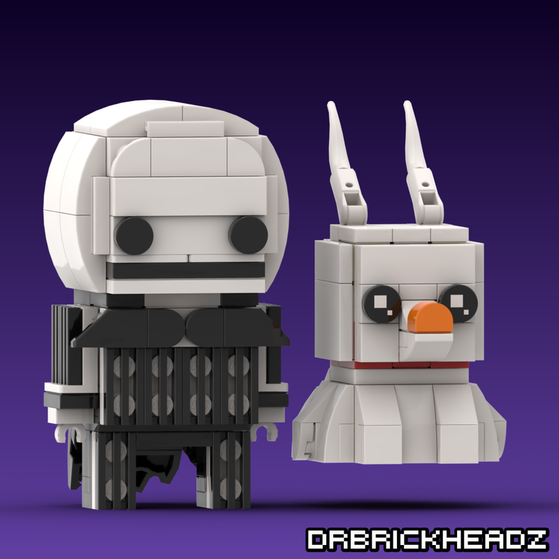 Lego Jack Skellington + Zero (Nightmare Before Christmas)