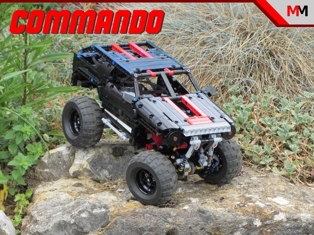 Lego //COMMANDO// winch